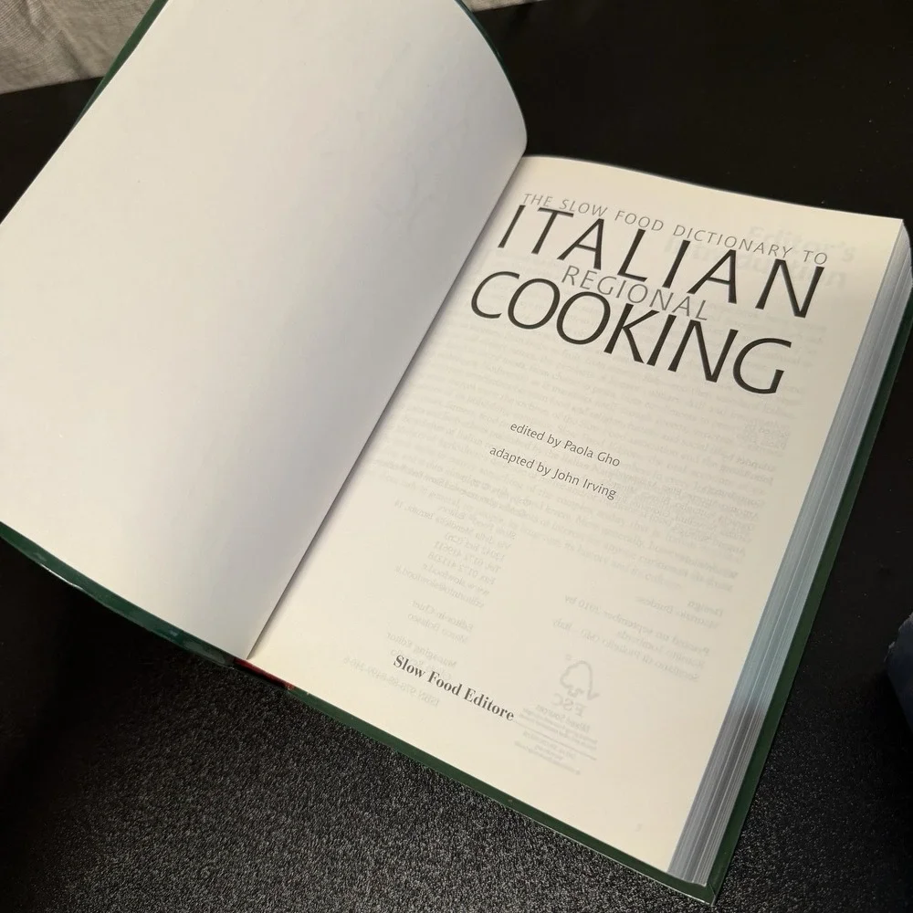 The Slow Food Dictionary to Italian Regional Cooking‎ by Slow Food Editore